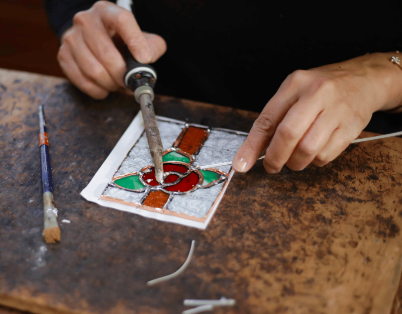 Stain Glass Painting