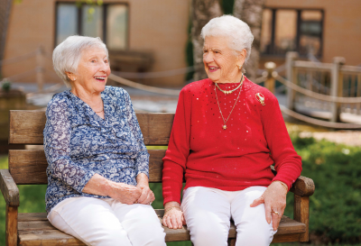 Two Independent Living Residents