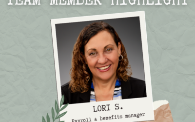 Meet The Team: Lori Stedl